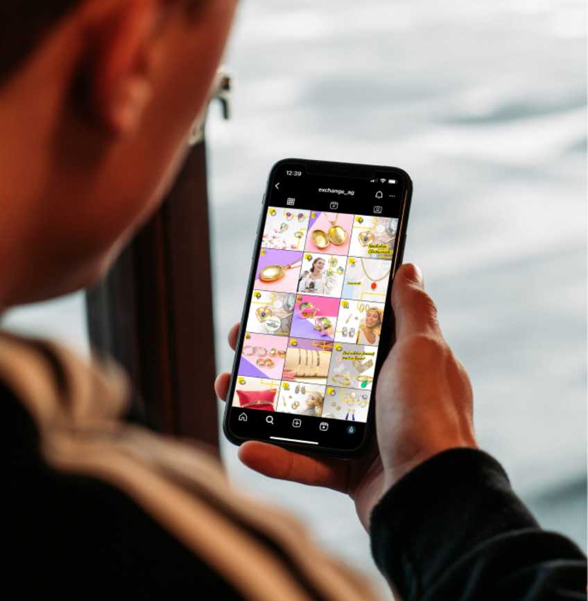 Social Media Motiv für die Exchange AG – entwickelt von CONNEX Werbeagentur Berlin