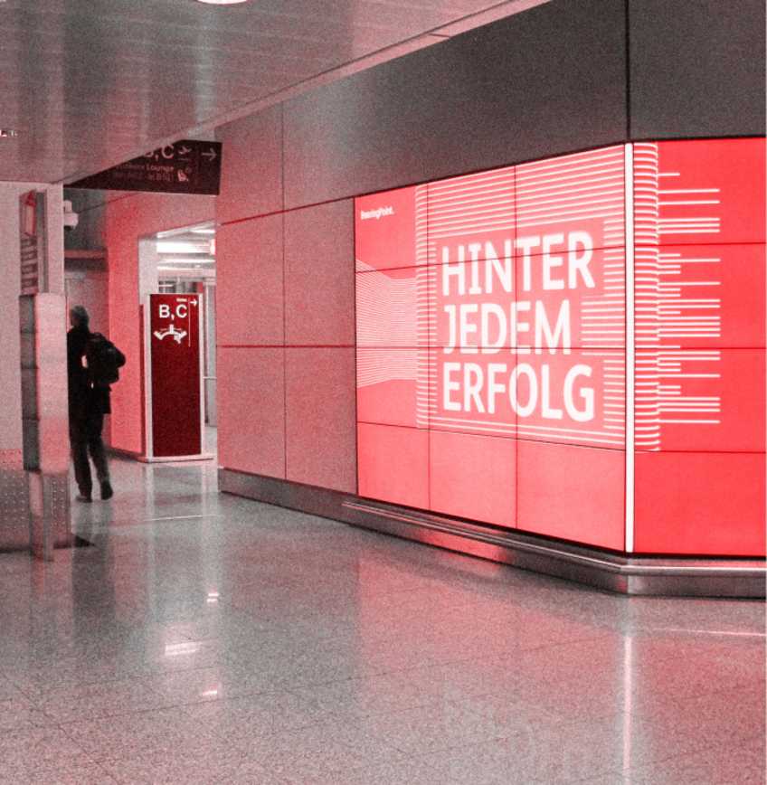 Kampagnenmotiv für BearingPoint – entwickelt von CONNEX Werbeagentur Berlin